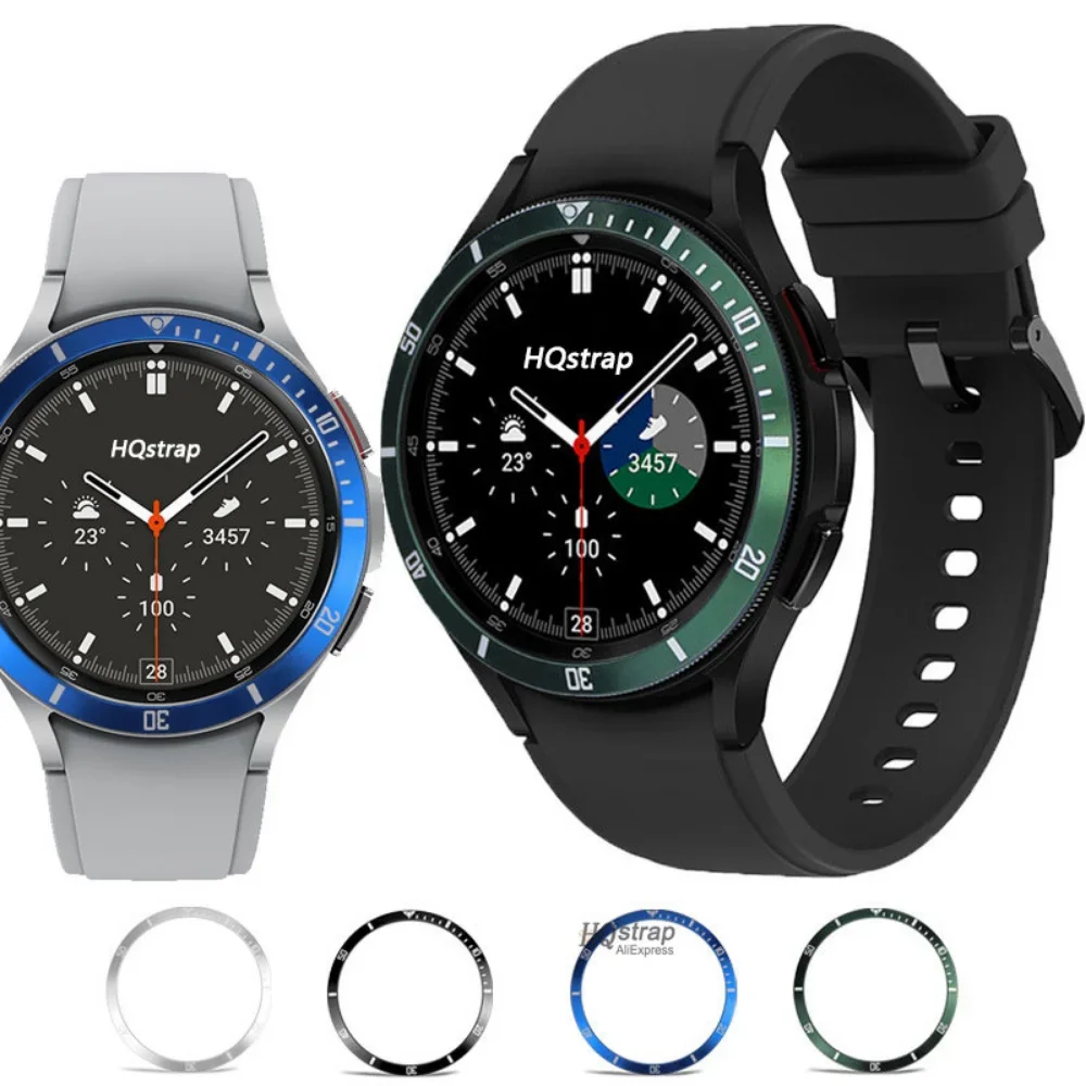 Металлические кольца для Samsung Galaxy Watch 4 Classic 46 мм 42 цвета в ассортименте