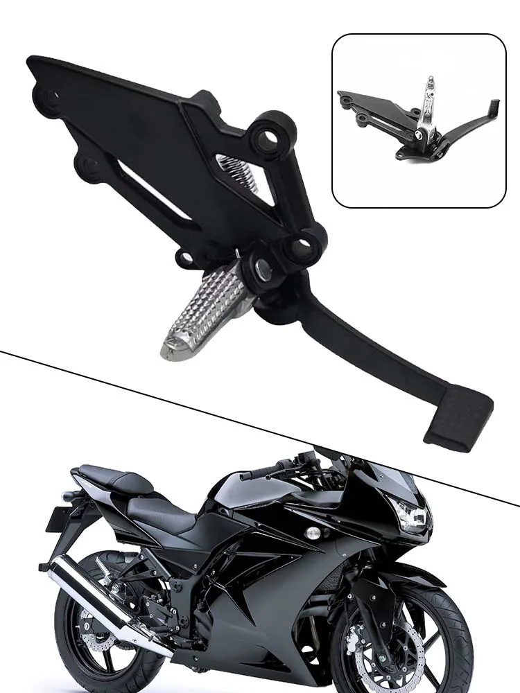 For KAWASAKI EX 250R NINJA250 Foot Peg Bracket Brake Pedal 100% New Aluminum Alloy Bracket Billet High Quality
For KAWASAKI EX 250R NINJA250 Foot Peg Bracket Brake Pedal 100% New Aluminum Alloy Bracket Billet High Quality