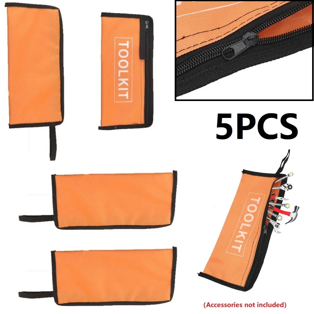 5PCS Tool Pouch Bag Waterproof Oxford Canvas Cloth Storage Case Pouch Bags For Storing Pliers Wrenches Screwdrivers Small Items
5PCS Tool Pouch Bag Waterproof Oxford Canvas Cloth Storage Case Pouch Bags For Storing Pliers Wrenches Screwdrivers Small Items