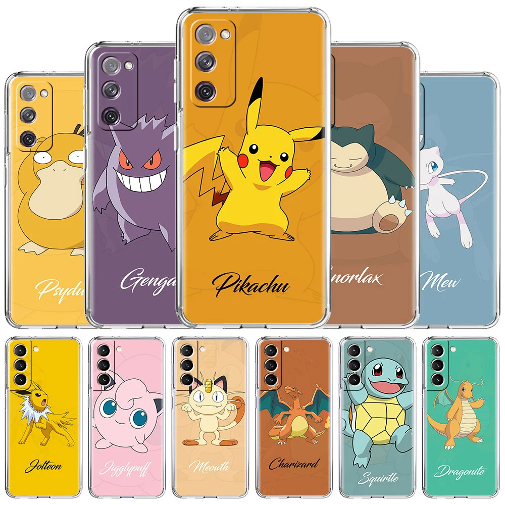 Hot Anime Pokemon Clear Case For Samsung Galaxy S22 Ultra S20 FE S21 Plus S10 S10e Note 20 10 Lite S9 S8 Soft TPU Phone Cover
Hot Anime Pokemon Clear Case For Samsung Galaxy S22 Ultra S20 FE S21 Plus S10 S10e Note 20 10 Lite S9 S8 Soft TPU Phone Cover