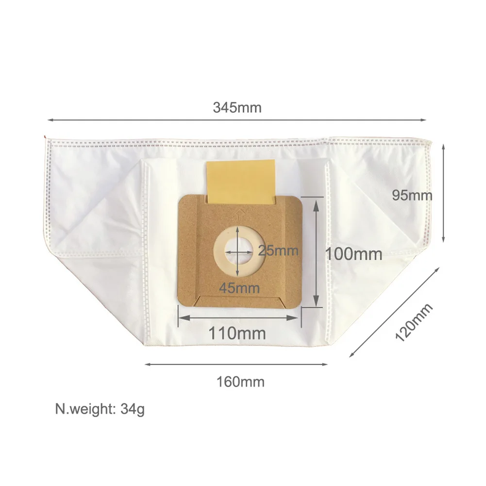 5Pcs Dust Bags Replacement For VC2 / VC2(erp) / VC2 Premium / VC2 Premium(ERP) Dust Bag Vacuum Cleaner Accessories
5Pcs Dust Bags Replacement For VC2 / VC2(erp) / VC2 Premium / VC2 Premium(ERP) Dust Bag Vacuum Cleaner Accessories