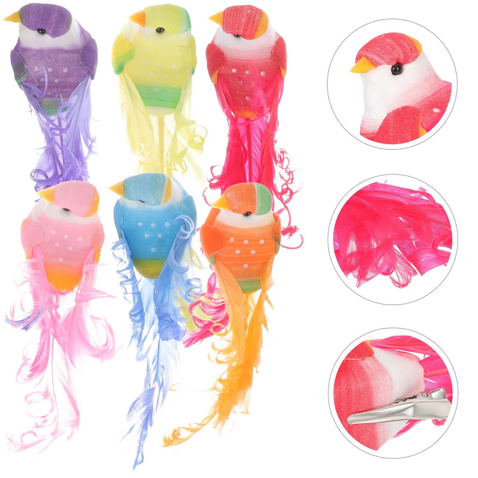 Bird Birds Ornament Decor Artificial Ornaments Simulation Decorative Simulated Fakefeatheredperched Garden Models Lifelike
Bird Birds Ornament Decor Artificial Ornaments Simulation Decorative Simulated Fakefeatheredperched Garden Models Lifelike