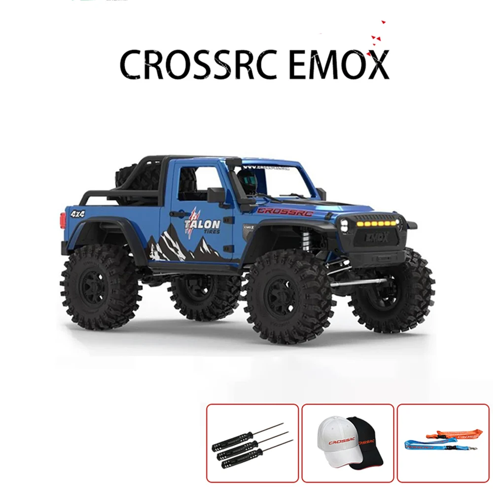 CROSSRC EMOX 4WD RTR Diff Lock Door Type Axle 1/10 RC Remote Control Model Car Crawler Buggy Adult Children's Toys
CROSSRC EMOX 4WD RTR Diff Lock Door Type Axle 1/10 RC Remote Control Model Car Crawler Buggy Adult Children's Toys
