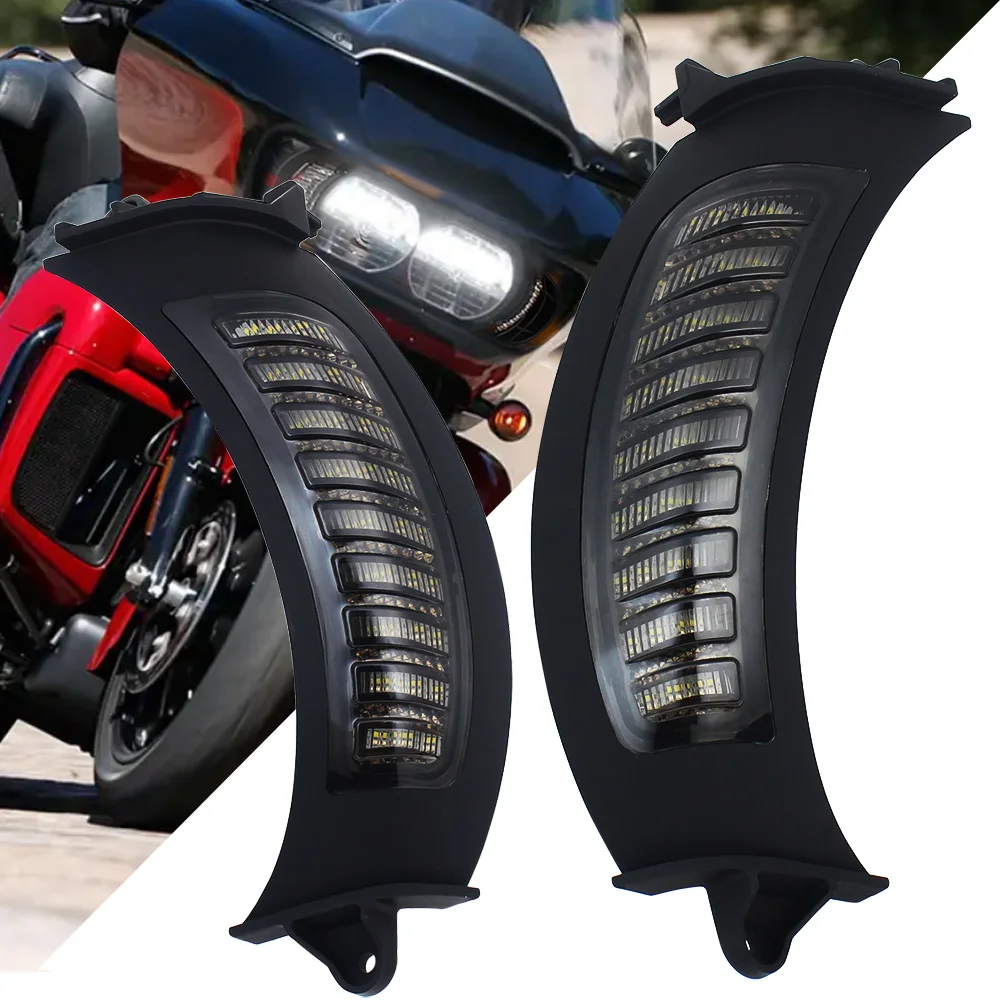2PCS Motorcycle Turn Signal Lights For Road Glide 2015-2020 DRL Amber / White Turn Signal Lamp Front Light Accessories
2PCS Motorcycle Turn Signal Lights For Road Glide 2015-2020 DRL Amber / White Turn Signal Lamp Front Light Accessories