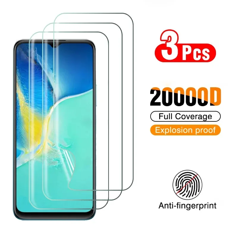 Защитная пленка с полным покрытием для Vivo T1 T1X T2 T2X V27e V25e V23e V21e V20 Y22S Y33S Y31 Y35 Y53S Y54S Y55S, 3 шт.
Защитная пленка с полным покрытием для Vivo T1 T1X T2 T2X V27e V25e V23e V21e V20 Y22S Y33S Y31 Y35 Y53S Y54S Y55S, 3 шт.
