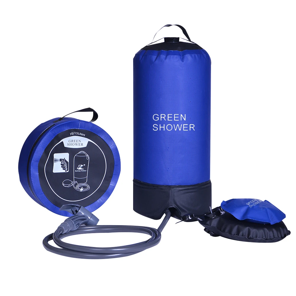 Camping Outdoor Pressure Inflatable Shower Bag PVC Pressure Shower with Foot Pump Lightweight Shower Water Bathing Shower Bag
Camping Outdoor Pressure Inflatable Shower Bag PVC Pressure Shower with Foot Pump Lightweight Shower Water Bathing Shower Bag