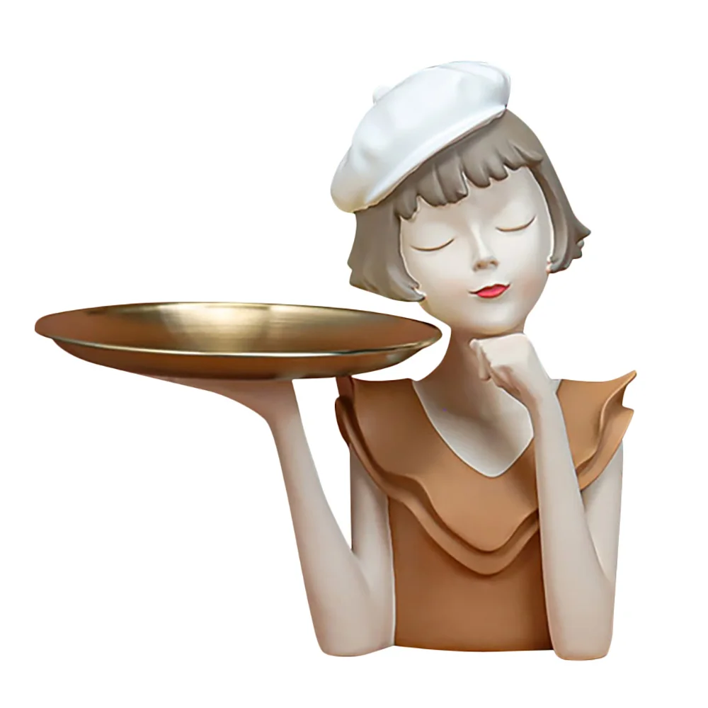 Modern Balloon Girl Sculptures Resin Figurines Bust Vase Gold Tray Storage Crafts Flower Pot Art Vases for Home Decor B
Modern Balloon Girl Sculptures Resin Figurines Bust Vase Gold Tray Storage Crafts Flower Pot Art Vases for Home Decor B