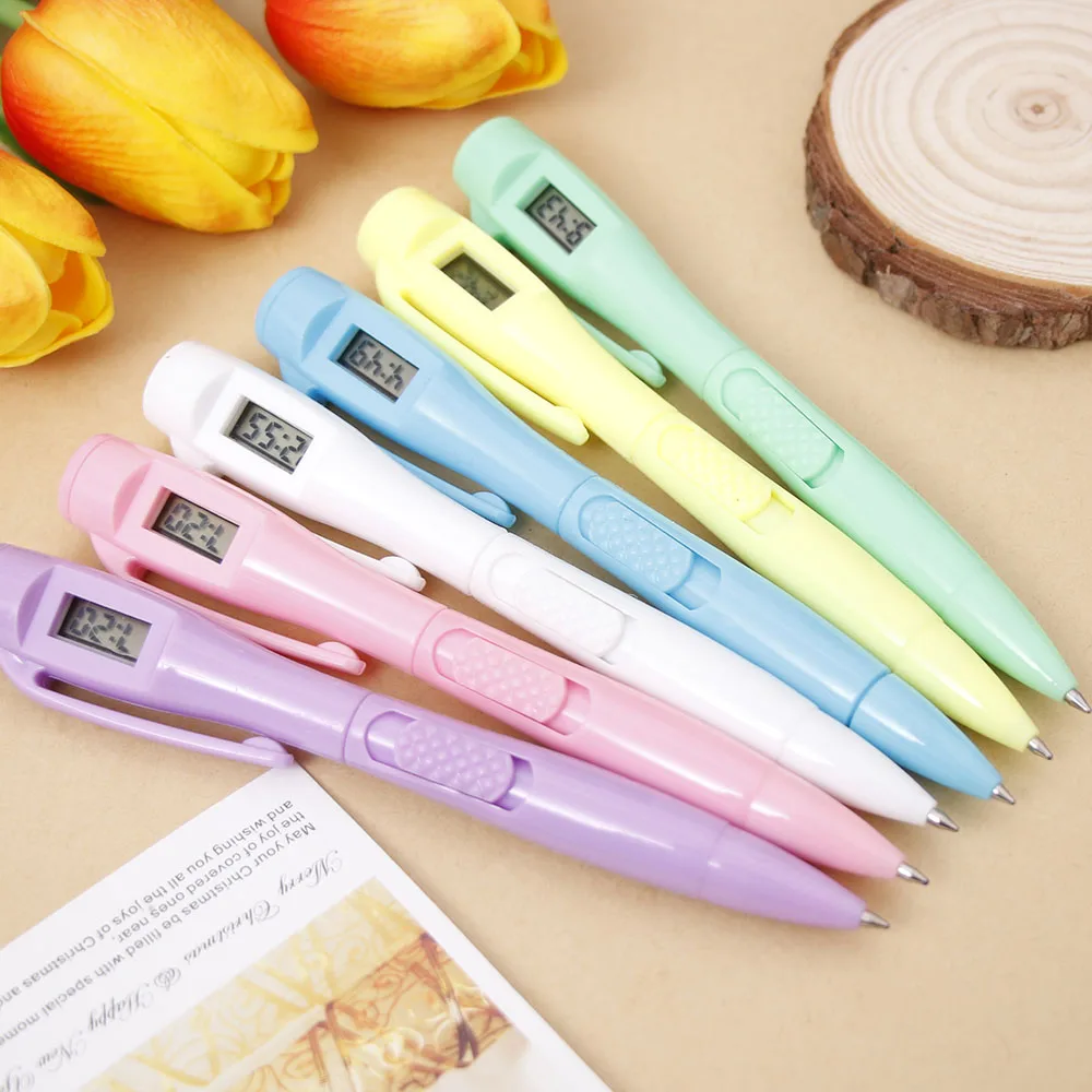 Multifunction Electronic Digital Watch Ballpoint Pen Student Exam Pen Office School Stationery Electronic Clock Pen Student Pens
Multifunction Electronic Digital Watch Ballpoint Pen Student Exam Pen Office School Stationery Electronic Clock Pen Student Pens