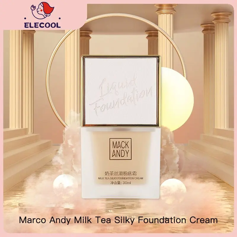 

Marco Andy makeup base Waterproof Oil-controlling Concealer face Cosmetics Naturally Non-sticky Foundation cream primer TSLM1