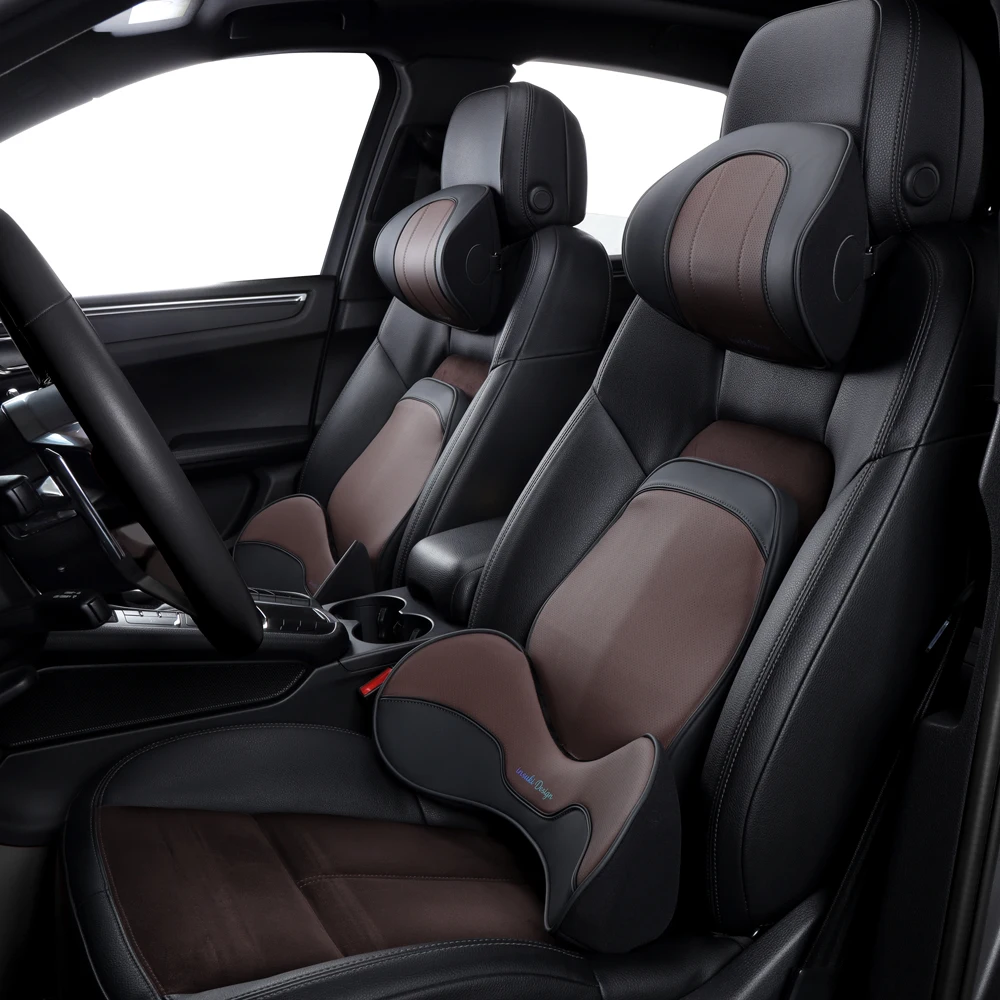Luxury comfort Headrest Car Neck pillow Head Support Cushion Car Memory Foam Slow Rebound Guard Car Lumbar Pillow Accessories
Luxury comfort Headrest Car Neck pillow Head Support Cushion Car Memory Foam Slow Rebound Guard Car Lumbar Pillow Accessories