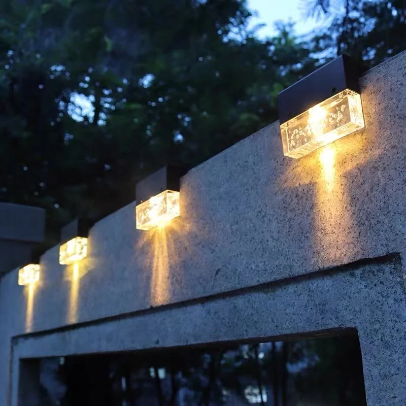 New Solar Outdoor Lamp Home Waterproof Wall Lamp Courtyard Garden Layout Balcony Yard Fence Atmosphere Decoration.
New Solar Outdoor Lamp Home Waterproof Wall Lamp Courtyard Garden Layout Balcony Yard Fence Atmosphere Decoration.