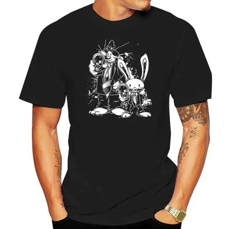 Printed Men T Shirt Cotton tshirts O-Neck Short-Sleeve Sam & Max X Pulp Fiction (white) Women T-Shirt
Printed Men T Shirt Cotton tshirts O-Neck Short-Sleeve Sam & Max X Pulp Fiction (white) Women T-Shirt