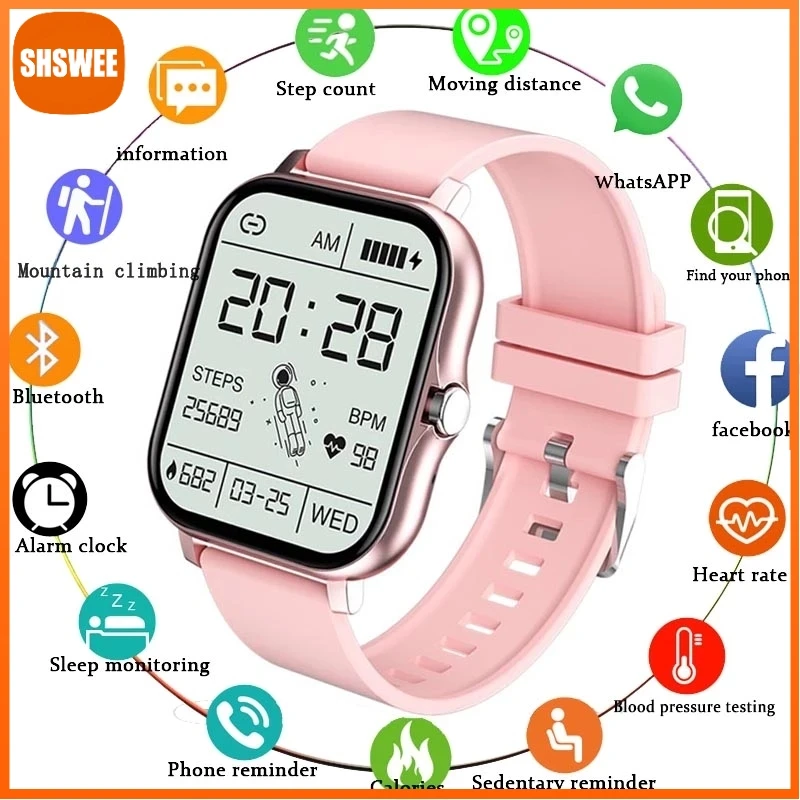Smart Watch Men Color Screen Full Touch Fitness Tracker Call Smart Clock Women Smartwatch for Android IOS for Xiaomi Huawei
Smart Watch Men Color Screen Full Touch Fitness Tracker Call Smart Clock Women Smartwatch for Android IOS for Xiaomi Huawei