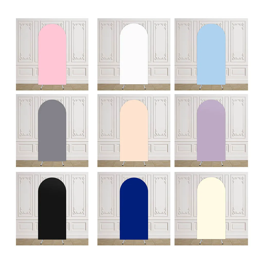 Mehofond Solid Color Arch Backdrop Cover Baby Shower Birthday Wedding Party Round Top Photography Background Double Side Elastic
Mehofond Solid Color Arch Backdrop Cover Baby Shower Birthday Wedding Party Round Top Photography Background Double Side Elastic