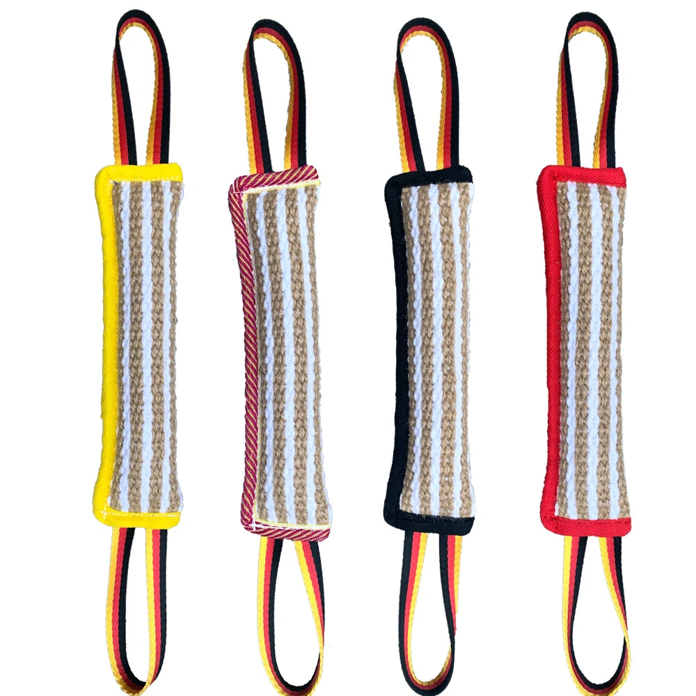 Dog Tug Toy Dog Training Bite Pillow Jute Bite Toy, Suitable for Tug of War,Dog Coarse Hemp Bite Toy with 2 Handles, Puppy Train
Dog Tug Toy Dog Training Bite Pillow Jute Bite Toy, Suitable for Tug of War,Dog Coarse Hemp Bite Toy with 2 Handles, Puppy Train