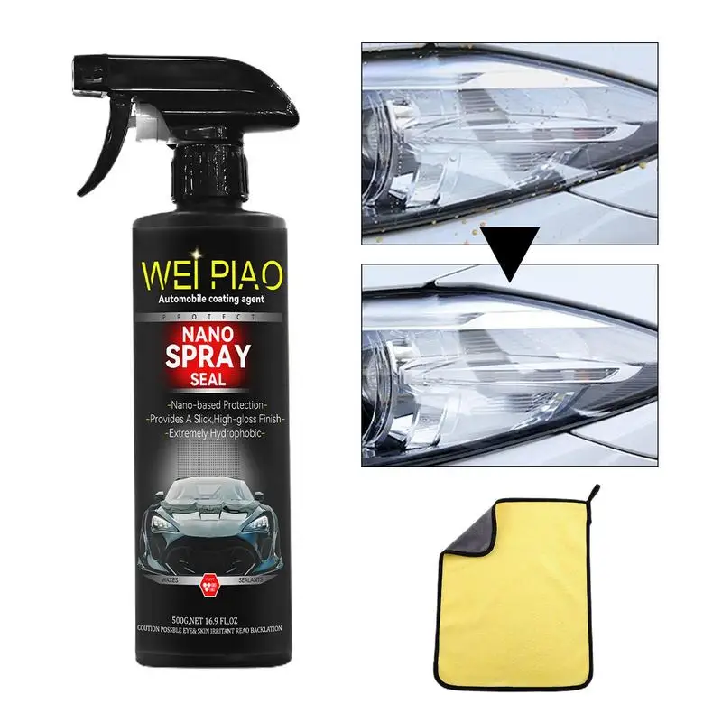 

Spray Coating Agent Lotus-Inspired Technology Make Your Car Shine Protective And Durable Protect And Beautify Your Car Wide