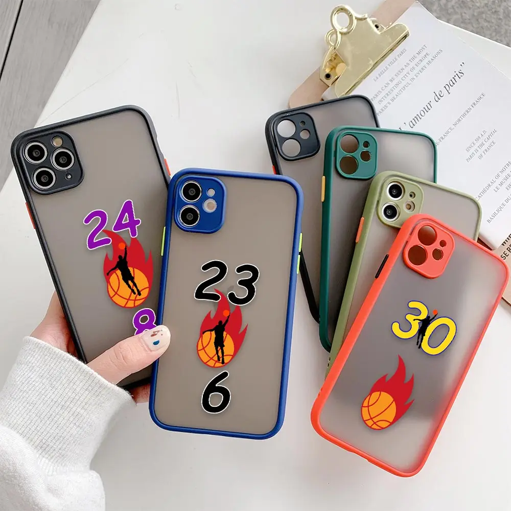 Basketball Player Numbers 8-24 Matte Case For iPhone Apple 11 12 13 Pro Max XR XS X 6 S 7 8 Plus Mini Skin Feel Fundas Coques
Basketball Player Numbers 8-24 Matte Case For iPhone Apple 11 12 13 Pro Max XR XS X 6 S 7 8 Plus Mini Skin Feel Fundas Coques