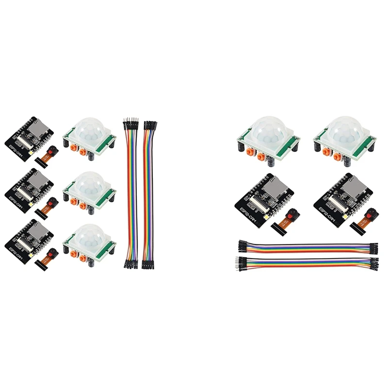 Модуль камеры ESP32-CAM ESP32, беспроводной модуль камеры OV2640 + для головного устройства с инфракрасным датчиком движения Pir
Модуль камеры ESP32-CAM ESP32, беспроводной модуль камеры OV2640 + для головного устройства с инфракрасным датчиком движения Pir