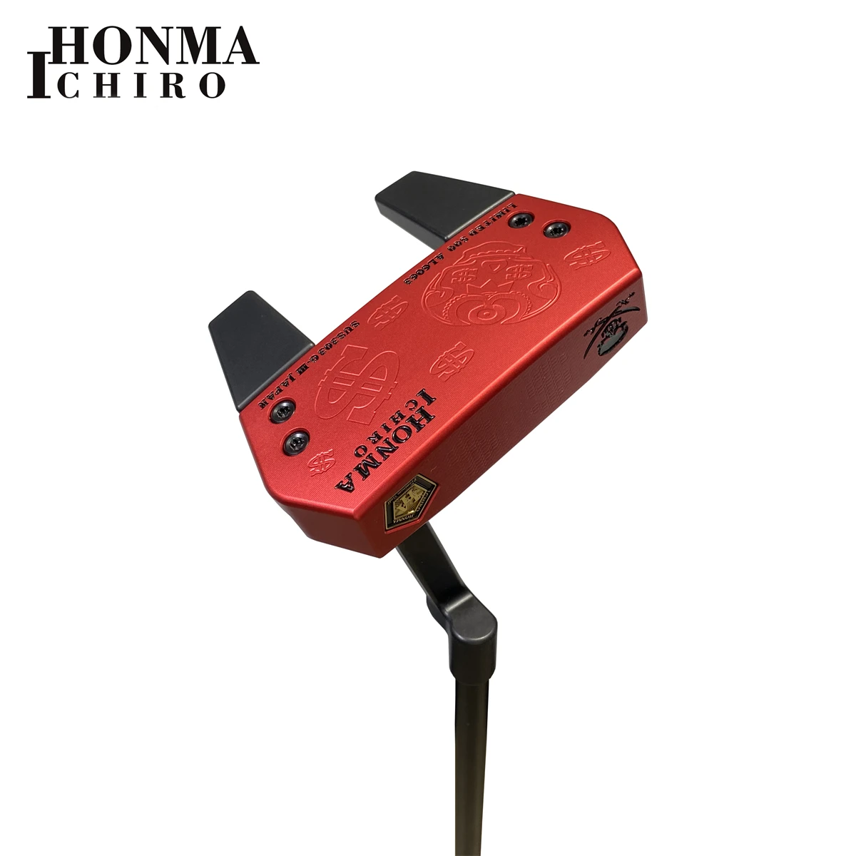 

Original Ichiro Honma Spider Goblin Golf Putter CNC Fine Milling Putters Black Steel Shaft Free Shipping