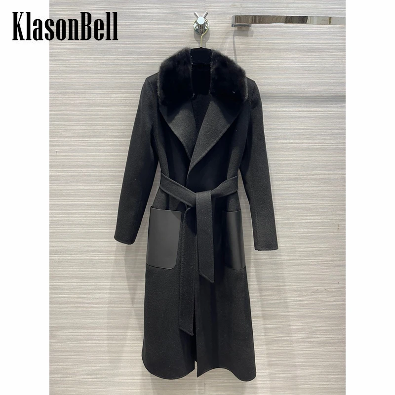 10,8 KlasonBell высококачественное съемное Норковое меховое пальто с воротником и буквенным карманом из натуральной кожи с поясом средней длины к...
10,8 KlasonBell высококачественное съемное Норковое меховое пальто с воротником и буквенным карманом из натуральной кожи с поясом средней длины к...