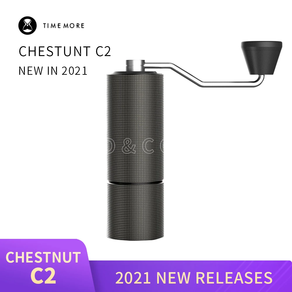 Ручная кофемолка TIMEMORE, измельчитель цвета каштана C2, портативный, с двойным подшипником
Ручная кофемолка TIMEMORE, измельчитель цвета каштана C2, портативный, с двойным подшипником