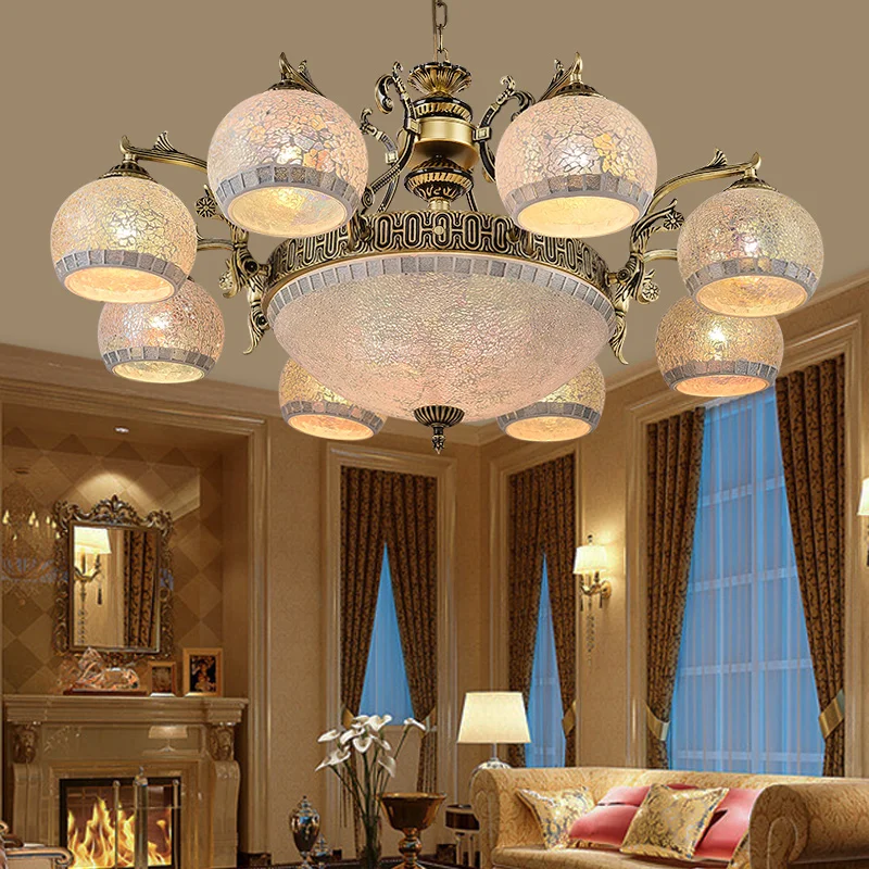 European style living room Bronze chandelier candle lamp modern dining room lamp bedroom lamp double chandelier
European style living room Bronze chandelier candle lamp modern dining room lamp bedroom lamp double chandelier