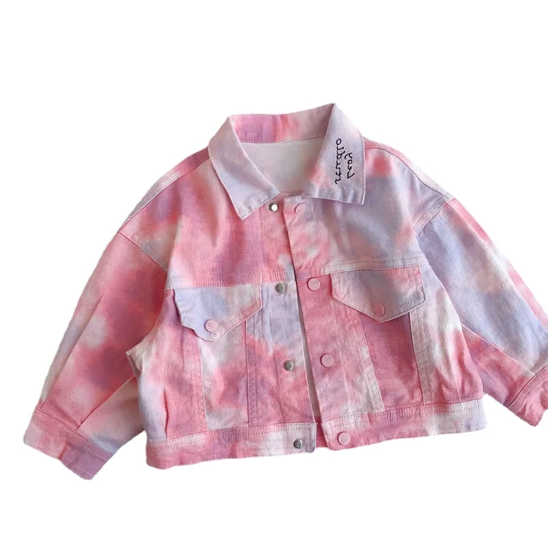 Baby Boys Girls Denim Camouflage Jacket Tie Dye Toddler Winter Kid Girls Jean Jacket Coat Button Baby Pink Outwear Clothes 1-6Y
Baby Boys Girls Denim Camouflage Jacket Tie Dye Toddler Winter Kid Girls Jean Jacket Coat Button Baby Pink Outwear Clothes 1-6Y
