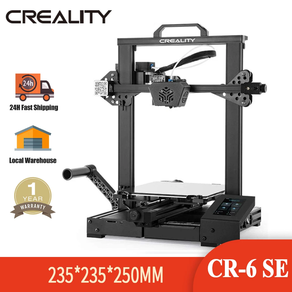 HALOT Official CR-6 SE DIY 3D принтер, интеллектуальное выравнивание без возобновления печати с искусственными элементами, легкая сборка 235*235*250 мм
HALOT Official CR-6 SE DIY 3D принтер, интеллектуальное выравнивание без возобновления печати с искусственными элементами, легкая сборка 235*235*250 мм