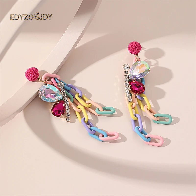 New Women's Fashion Personality Colorful Butterfly Color Buckle Drop Earrings Fashion Design Creative Earrings Jewelry Wholesale
New Women's Fashion Personality Colorful Butterfly Color Buckle Drop Earrings Fashion Design Creative Earrings Jewelry Wholesale