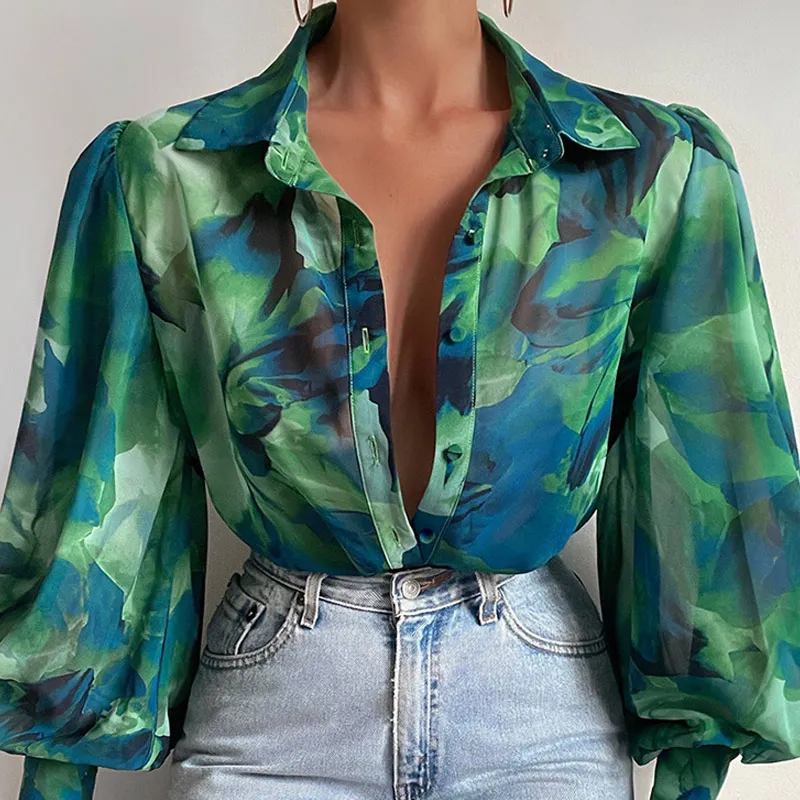 Fashion Lapel Print Ladies Lantern Sleeve Blouses 2022 Spring Office Lady Vintage Floral Shirts Top Button Up Long Sleeve Shirt
Fashion Lapel Print Ladies Lantern Sleeve Blouses 2022 Spring Office Lady Vintage Floral Shirts Top Button Up Long Sleeve Shirt