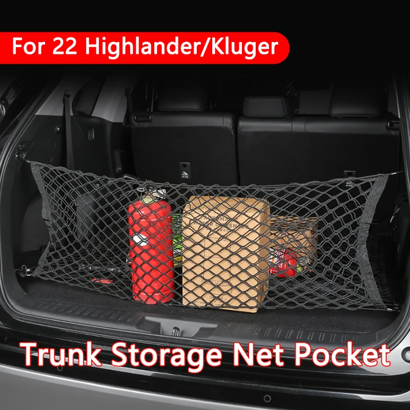Car Trunk Cargo Mesh Net Luggage Hooks For Toyota Highlander XU70 Kluger 22 Elastic Nylon Rear Trunk Cargo Storage Bag Organizer
Car Trunk Cargo Mesh Net Luggage Hooks For Toyota Highlander XU70 Kluger 22 Elastic Nylon Rear Trunk Cargo Storage Bag Organizer