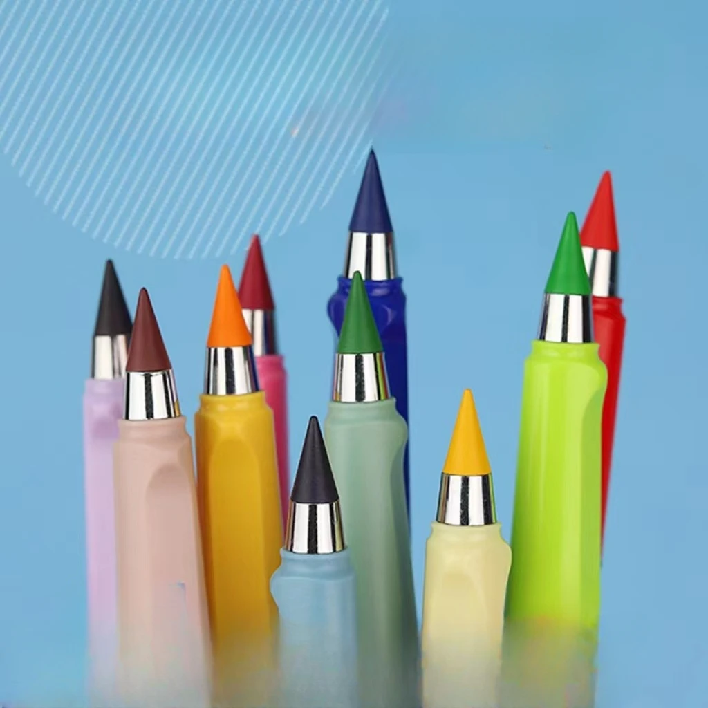 Colorful Eternal Pencil HB Primary School Pencil Writing Continuously No Sharpening Colorful Pencil with Eraser Art Supplies
Colorful Eternal Pencil HB Primary School Pencil Writing Continuously No Sharpening Colorful Pencil with Eraser Art Supplies