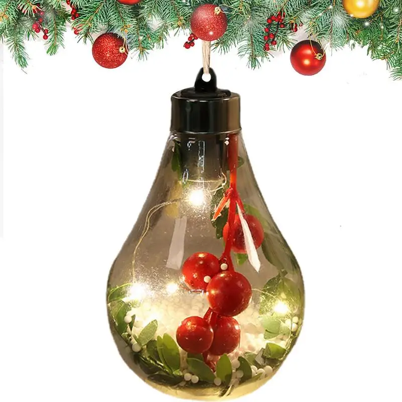 Christmas Hanging Light Built In Battery And Small Component Christmas Tree Lamp Light Ornaments With LED Warm Light For
Christmas Hanging Light Built In Battery And Small Component Christmas Tree Lamp Light Ornaments With LED Warm Light For