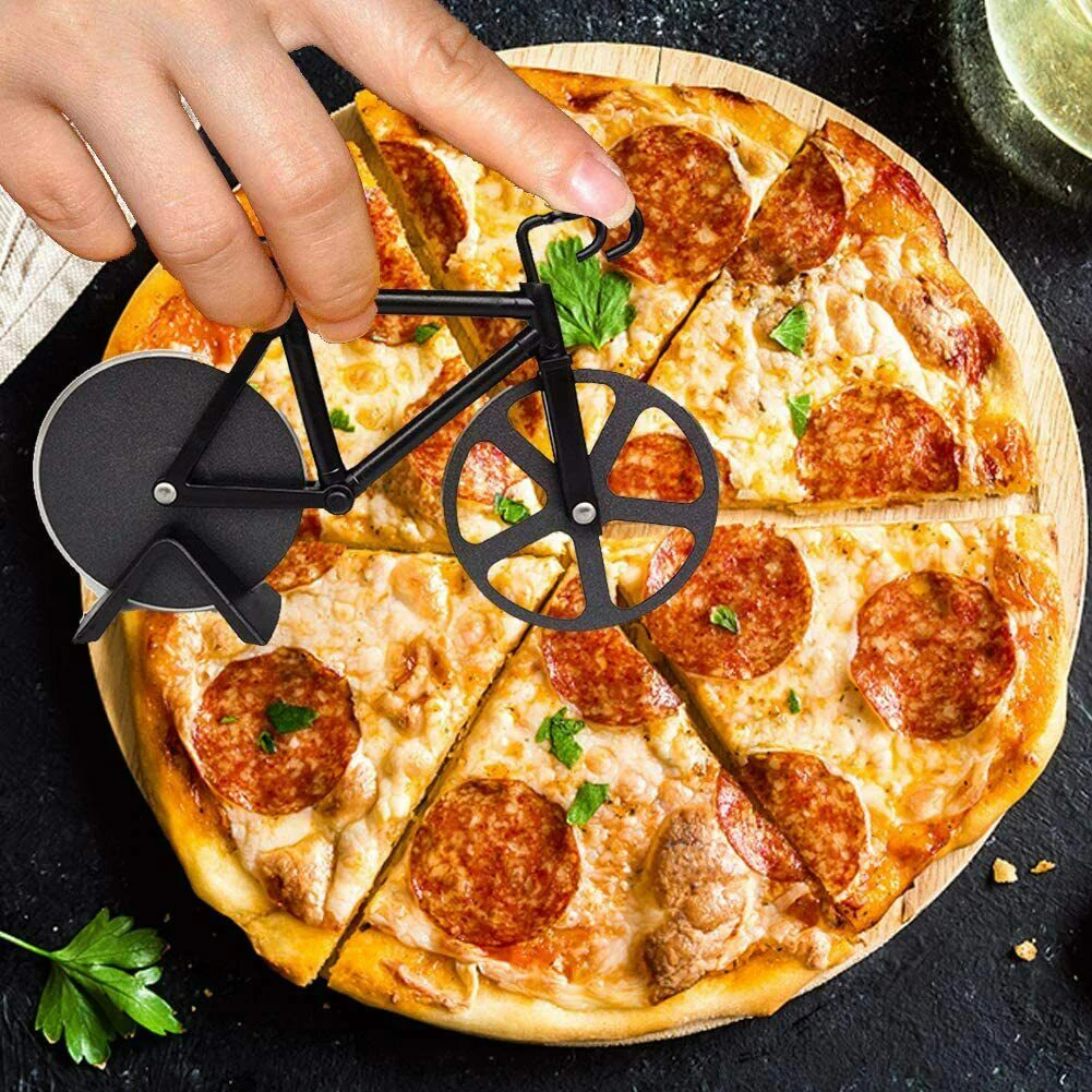 Bicycle Pizza Cutter Wheel Peeler Shredder Cutter Tools Pizza New Arrive Slicer High Quality Kitchen Pancake Cutter
Bicycle Pizza Cutter Wheel Peeler Shredder Cutter Tools Pizza New Arrive Slicer High Quality Kitchen Pancake Cutter