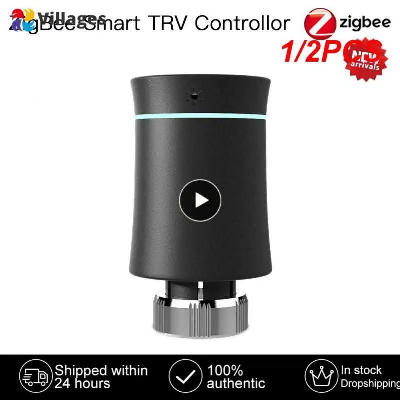 1/2PCS TRV ZigBee 3.0 Tuya New Radiator Actuator Valve Smart Programmable Thermostat Temperature Heater Alexa Voice Control
1/2PCS TRV ZigBee 3.0 Tuya New Radiator Actuator Valve Smart Programmable Thermostat Temperature Heater Alexa Voice Control