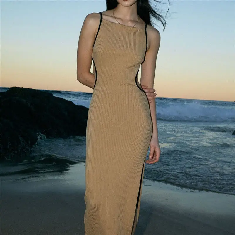 2022 Spring Women's Dresses Free Shipping Lace-Up Sexy Elegant Dresses For Women Vestidos De Mujer Casual Maxi Evening Dress
2022 Spring Women's Dresses Free Shipping Lace-Up Sexy Elegant Dresses For Women Vestidos De Mujer Casual Maxi Evening Dress