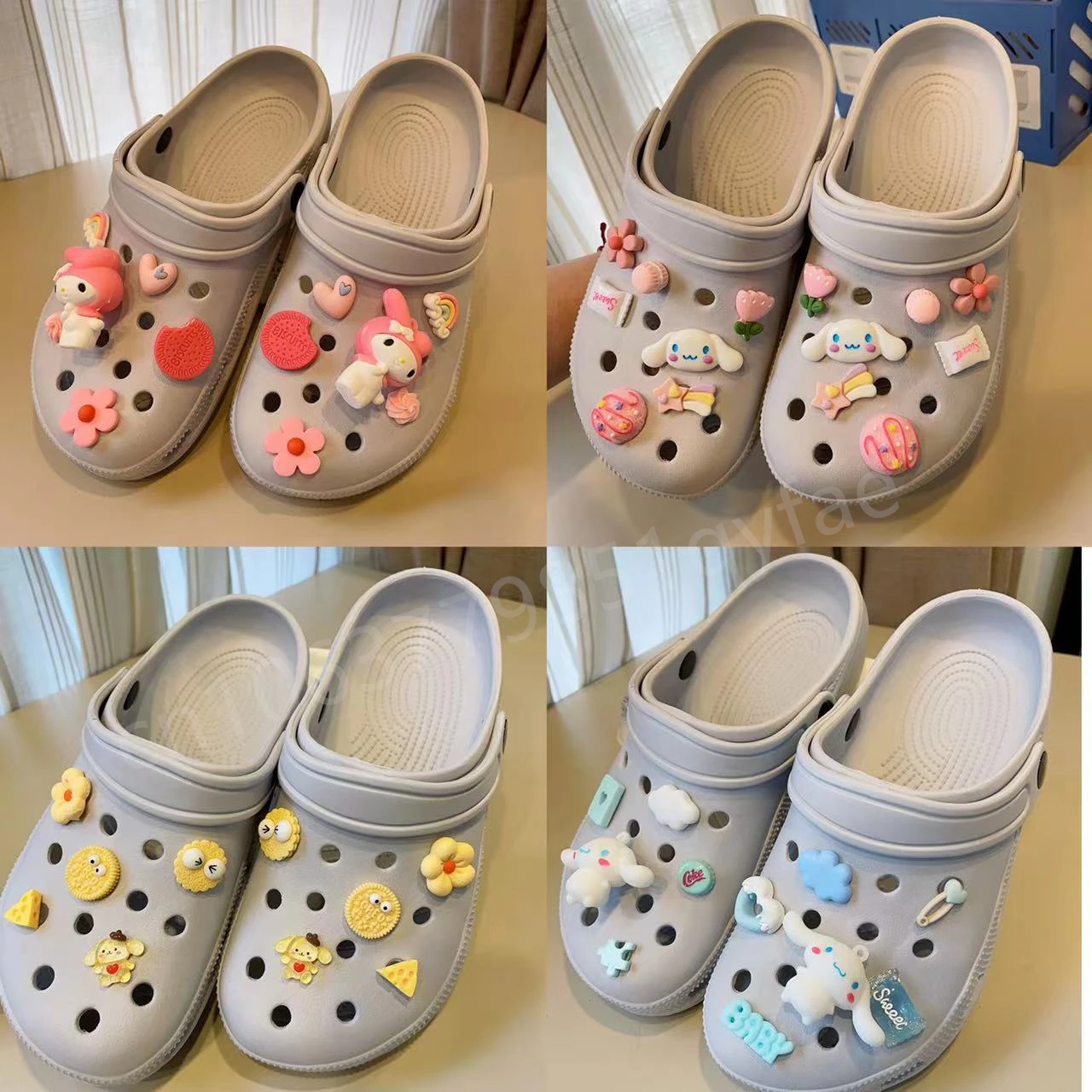 Sanrio Series Sneakers Buckle Set Croc Charms PVC Shoe Decorations Clogs DIY Slippers Accessories Souvenir Kids Girls Women Gift
Sanrio Series Sneakers Buckle Set Croc Charms PVC Shoe Decorations Clogs DIY Slippers Accessories Souvenir Kids Girls Women Gift