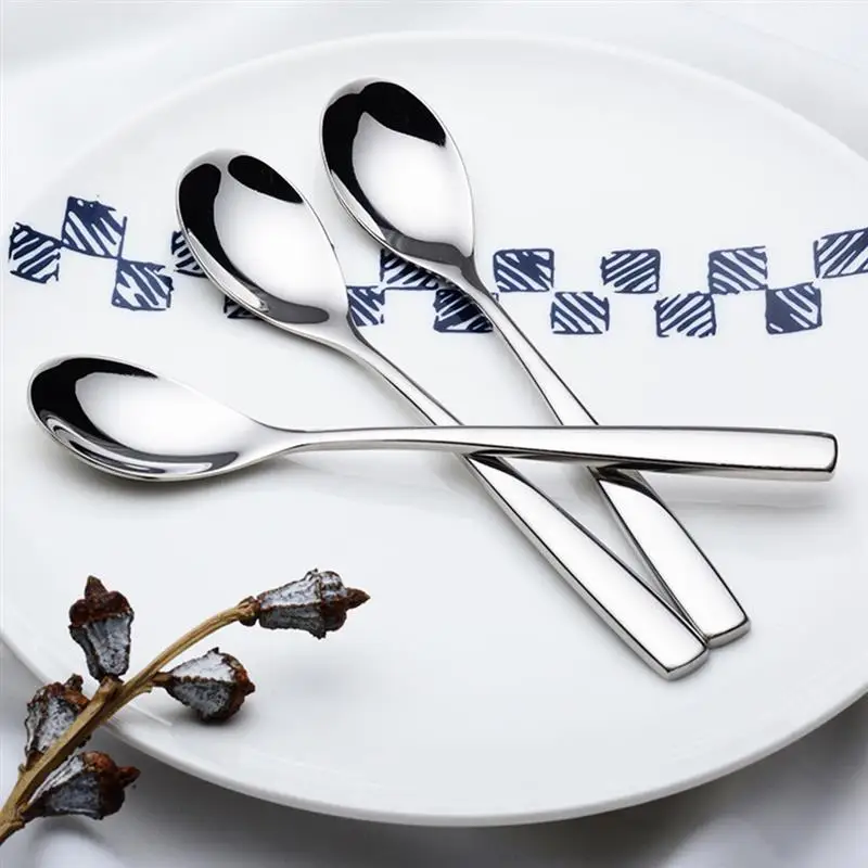 6pcs 304 Stainless Steel Spoons Teaspoon Coffee Spoon Dessert Stir Soup Spoons Stainless Steel Spoons For Tea Coffee Ice Cream
6pcs 304 Stainless Steel Spoons Teaspoon Coffee Spoon Dessert Stir Soup Spoons Stainless Steel Spoons For Tea Coffee Ice Cream