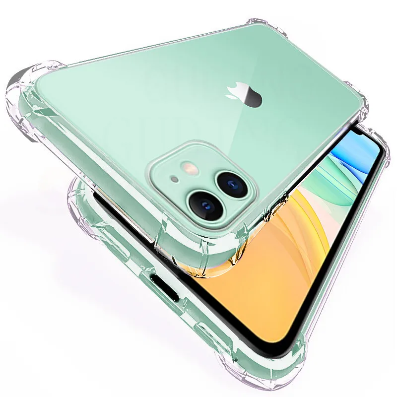 Shockproof Transparent Silicone Soft Phone Case For iPhone 5 5s SE 2020 6 6s 7 8 Plus Back Cover Shell For 11 X Xs Xr 12 Pro Max
Shockproof Transparent Silicone Soft Phone Case For iPhone 5 5s SE 2020 6 6s 7 8 Plus Back Cover Shell For 11 X Xs Xr 12 Pro Max