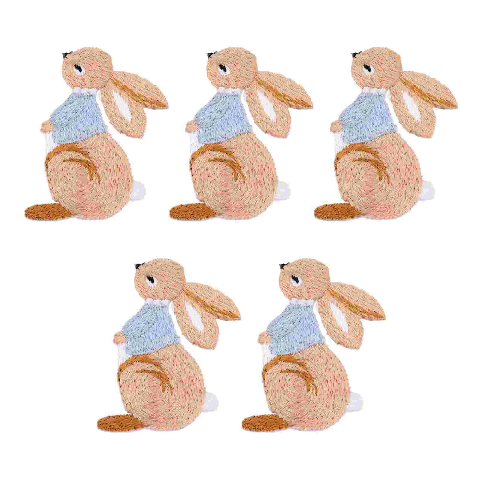 Patches Applique Patch Embroidered Iron Sew Embroidery Bunny Cloth Rabbit Clothing Repair Diy Badges Clothes Sewing Easter Decor 
Patches Applique Patch Embroidered Iron Sew Embroidery Bunny Cloth Rabbit Clothing Repair Diy Badges Clothes Sewing Easter Decor