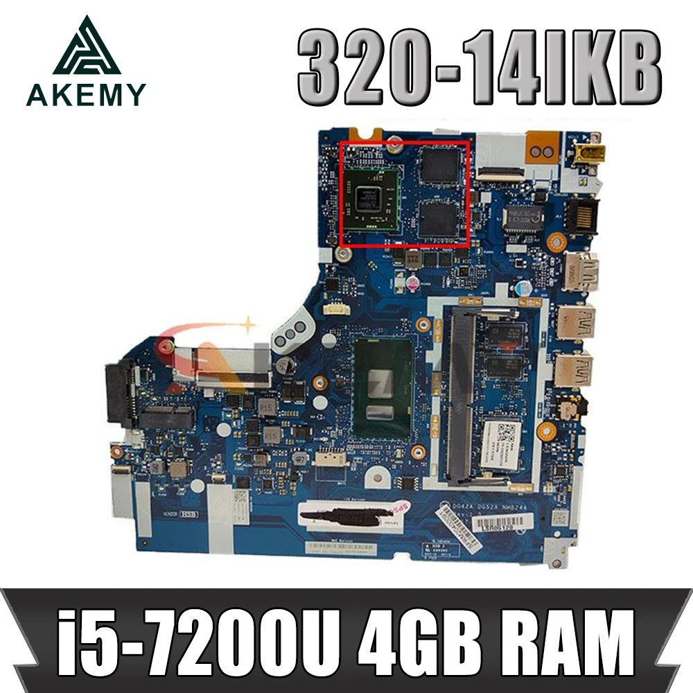 For lenovo 320-14IKB laptop motherboard DG42A DG52A NM-B244 with i5-7200U cpu 2GB GPU 4GB RAM
For lenovo 320-14IKB laptop motherboard DG42A DG52A NM-B244 with i5-7200U cpu 2GB GPU 4GB RAM
