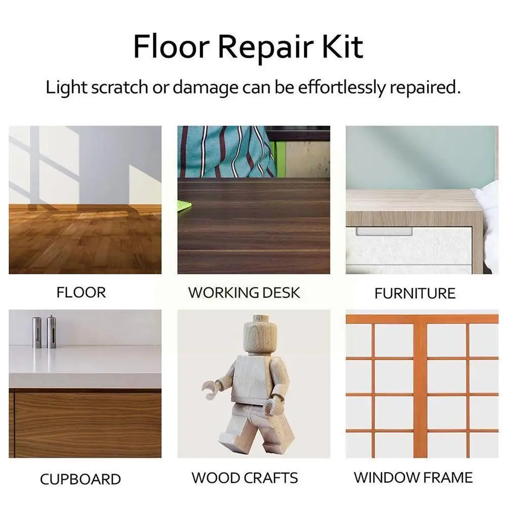 Laminate Flooring Repair Kit Laminated Floor Repair Kit Casing Mending Worktop Wax Floor Chips Scratches System Tool Sturdy F0V6
Laminate Flooring Repair Kit Laminated Floor Repair Kit Casing Mending Worktop Wax Floor Chips Scratches System Tool Sturdy F0V6