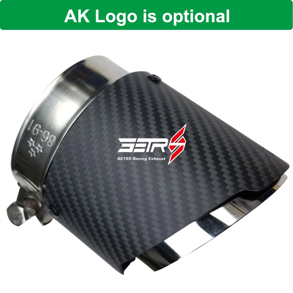 ID 86mm OD 101mm Car Twill Matte Carbon Fiber Exhaust Tip Muffler Tip For BM X5 E53 E70 X6 E71 F16 X1 F48 Accessories 2015 2016
ID 86mm OD 101mm Car Twill Matte Carbon Fiber Exhaust Tip Muffler Tip For BM X5 E53 E70 X6 E71 F16 X1 F48 Accessories 2015 2016