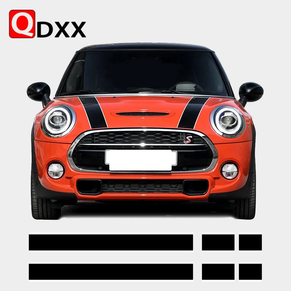 Car Styling Hood Bonnet Stripes Engine Cover Decal Stickers for Mini Cooper R50 R52 R53 R56 R57 F55 F56 F56 Hatch Accessories
Car Styling Hood Bonnet Stripes Engine Cover Decal Stickers for Mini Cooper R50 R52 R53 R56 R57 F55 F56 F56 Hatch Accessories