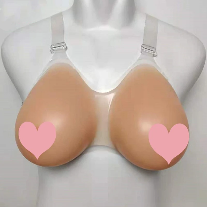 

Realistic Silicone False Breast Forms Tits Fake Boobs For Crossdresser Transgender Drag Queen Transvestite Mastectomy