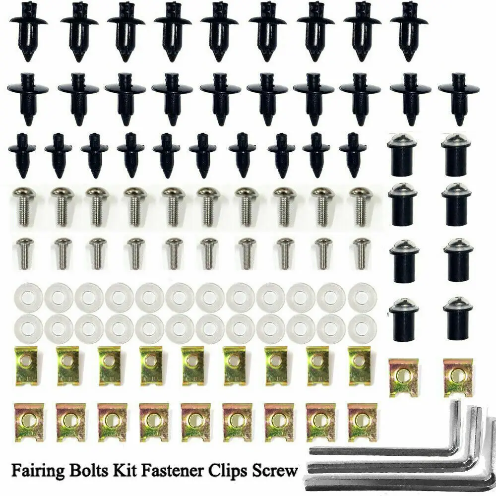 For Honda CBR400RR CBR 1100XX 1100RR 954RR 900RR 600RR Motorcycle Accessories Fairing Screw Body Bolt Nut Kit Clips Screws Set
For Honda CBR400RR CBR 1100XX 1100RR 954RR 900RR 600RR Motorcycle Accessories Fairing Screw Body Bolt Nut Kit Clips Screws Set