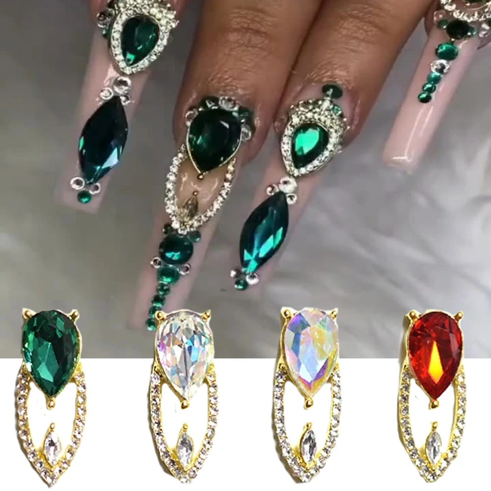 5Pcs Luxury Nail Art Charm Triangle Hollow Waterdrop Shaped Nail Art Design Crystal Diamond Jewelry Manicure Nail Art DIY Craft
5Pcs Luxury Nail Art Charm Triangle Hollow Waterdrop Shaped Nail Art Design Crystal Diamond Jewelry Manicure Nail Art DIY Craft