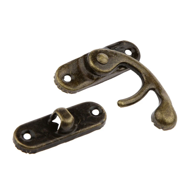 Mini Antique Bronze Wood Box Latch Clasp Lock W/ Fixing Screw 10Set Right Hook Great For Toolboxes Jewelry Boxes
Mini Antique Bronze Wood Box Latch Clasp Lock W/ Fixing Screw 10Set Right Hook Great For Toolboxes Jewelry Boxes