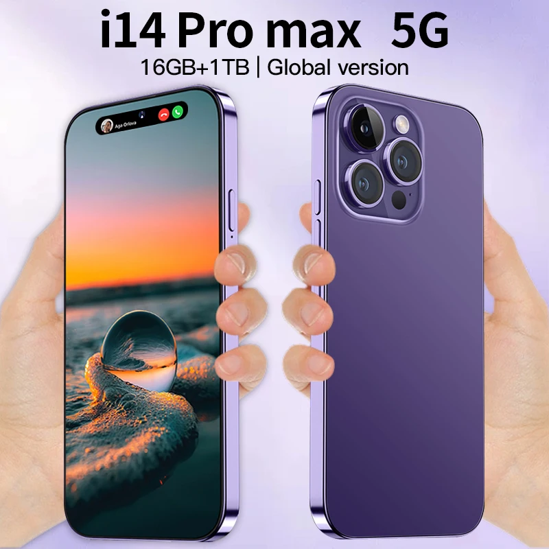 Global Version i14 Pro Max 5G Cellphones Full Screen 4G Unlocked Smartphones 16GB+1TB Android 13 Mobile Phone Qualcomm8 Gen 1
Global Version i14 Pro Max 5G Cellphones Full Screen 4G Unlocked Smartphones 16GB+1TB Android 13 Mobile Phone Qualcomm8 Gen 1