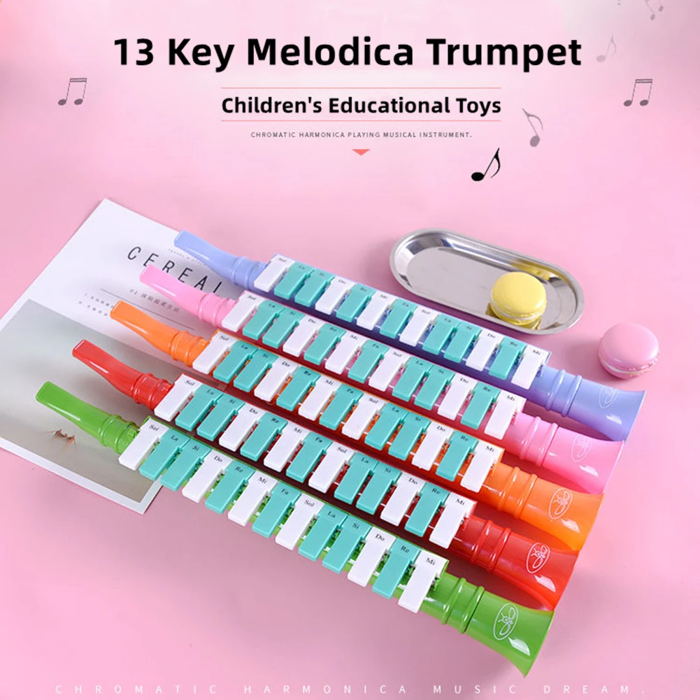 13 Key Melodica Piano Trumpet Mouth Organ Harmonica Kids Toys Wind Instruments Jazz Band Mouth Organ Harp Baby Music Sense
13 Key Melodica Piano Trumpet Mouth Organ Harmonica Kids Toys Wind Instruments Jazz Band Mouth Organ Harp Baby Music Sense